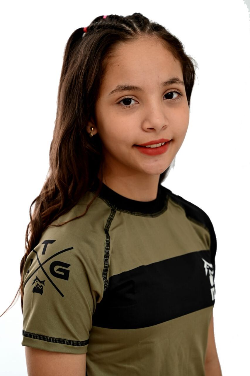 Rash Guard Infantil Feminina Army