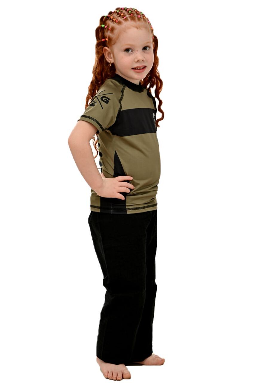 Rash Guard Infantil Feminina Army