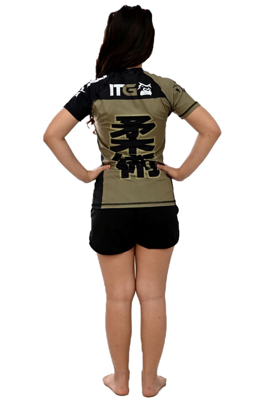 Rash Guard Infantil Feminina Army