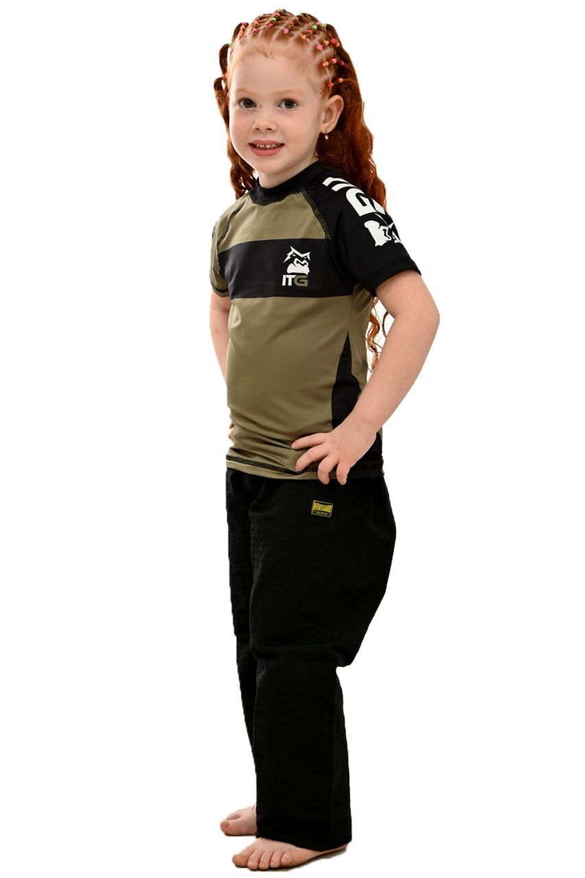 Rash Guard Infantil Feminina Army