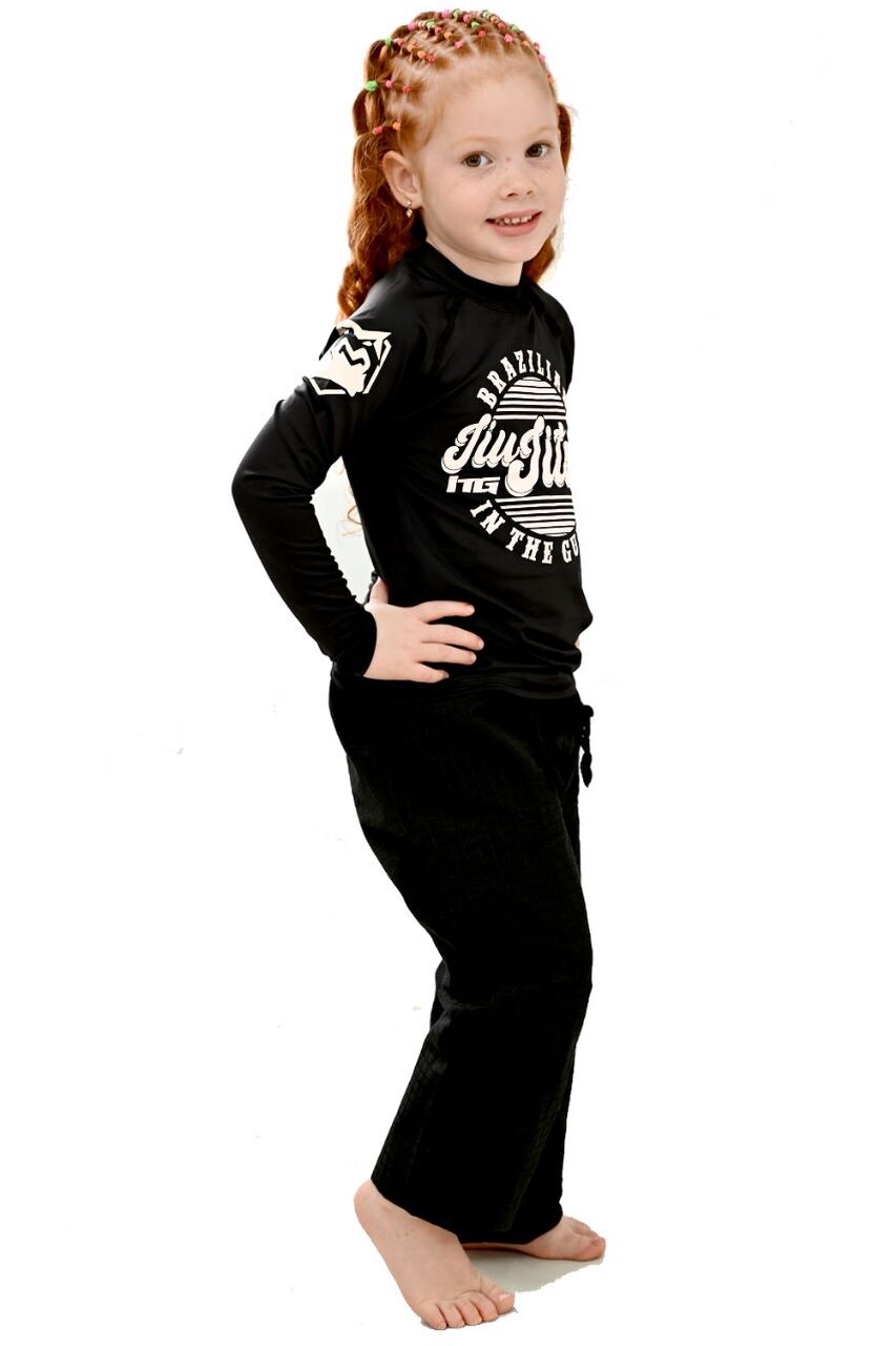 Rash Guard Infantil Feminina ITG Manga Longa