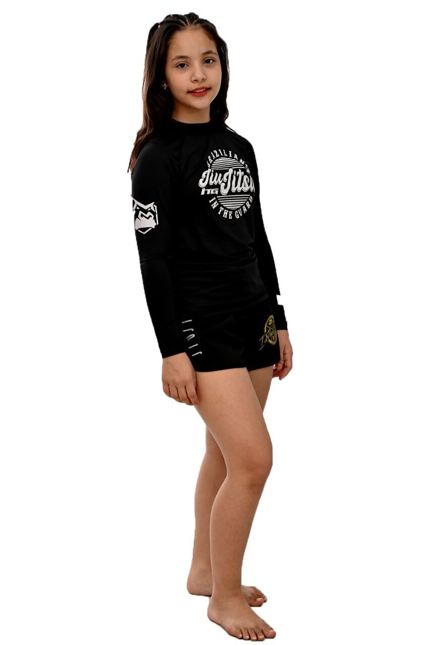 Rash Guard Infantil Feminina ITG Manga Longa