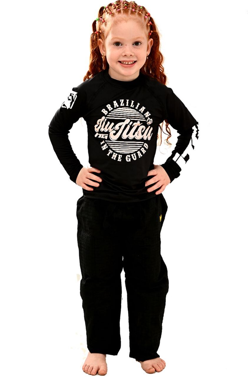 Rash Guard Infantil Feminina ITG Manga Longa
