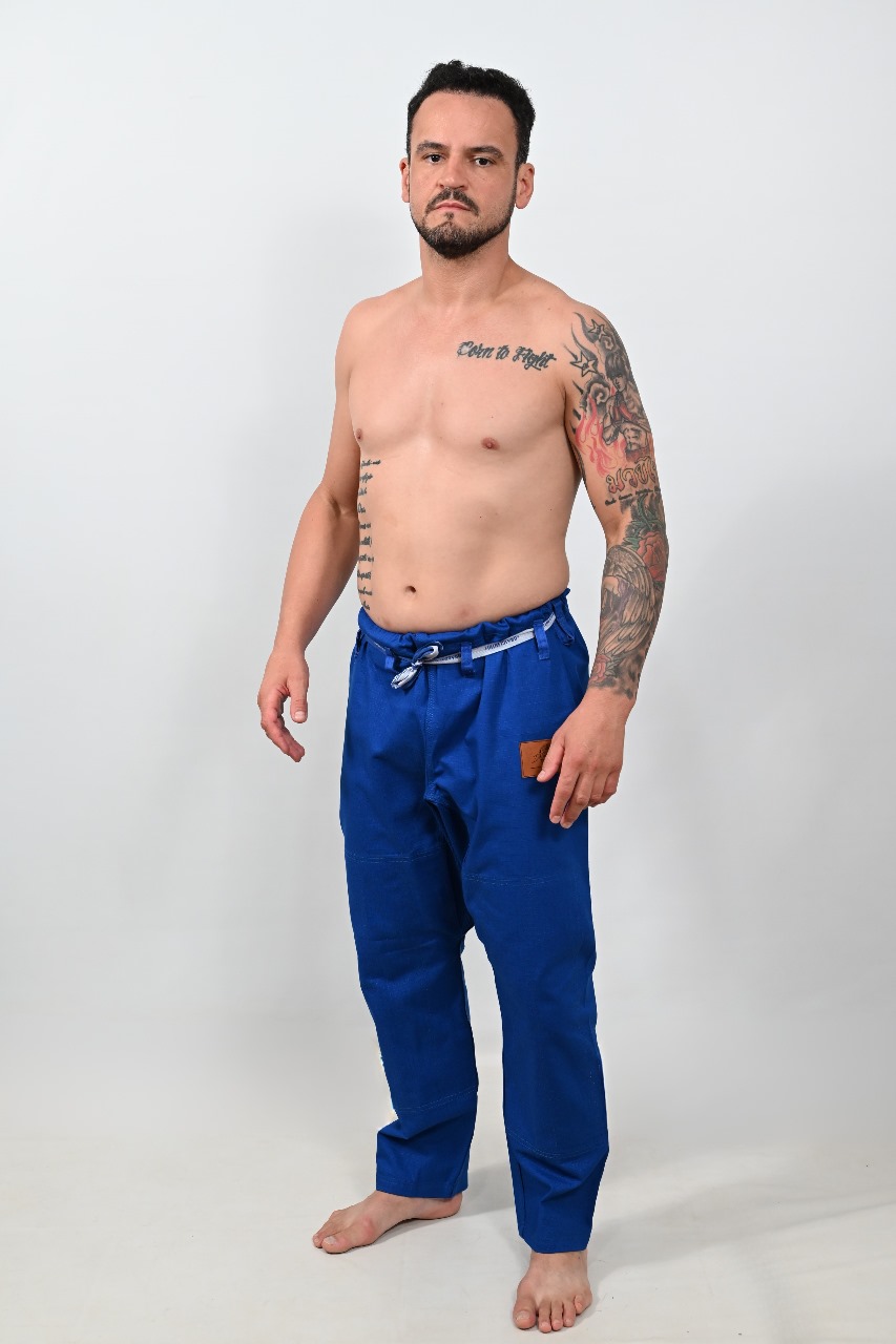 Calça de Kimono Pro Azul