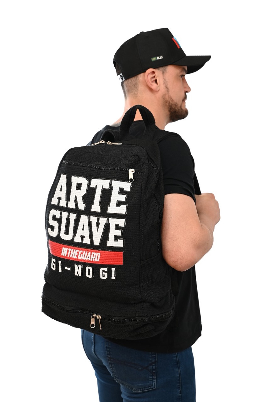 Mochila Arte Suave Preta