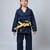 Kimono Infantil In The Guard Feminino Marinho