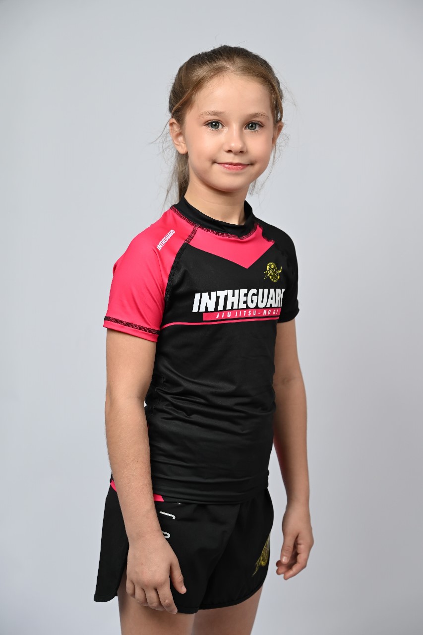 Rash Guard Infantil Feminina Team ITG Pink