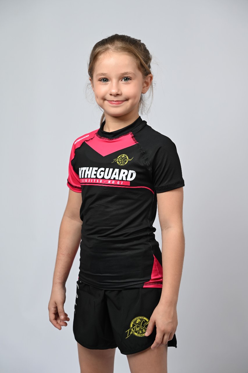 Rash Guard Infantil Feminina Team ITG Pink