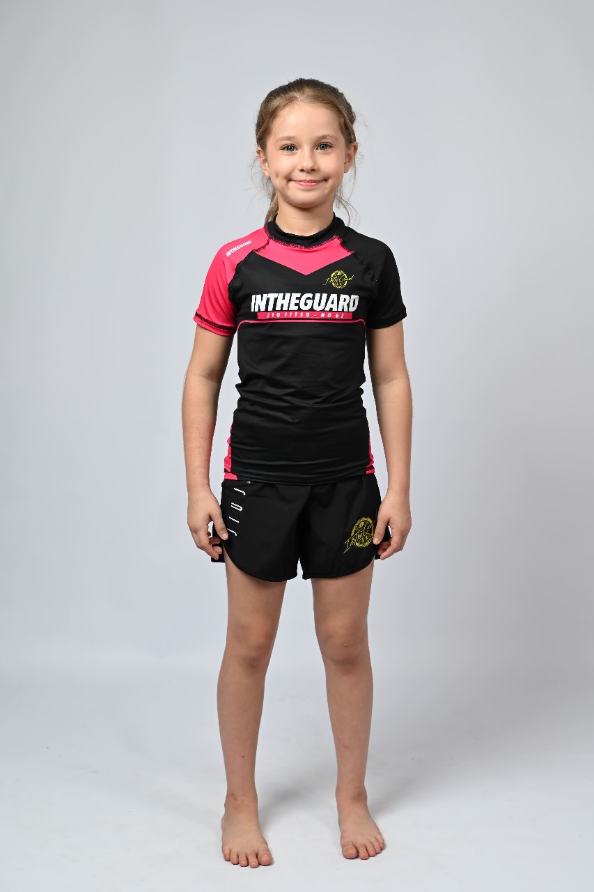 Rash Guard Infantil Feminina Team ITG Pink