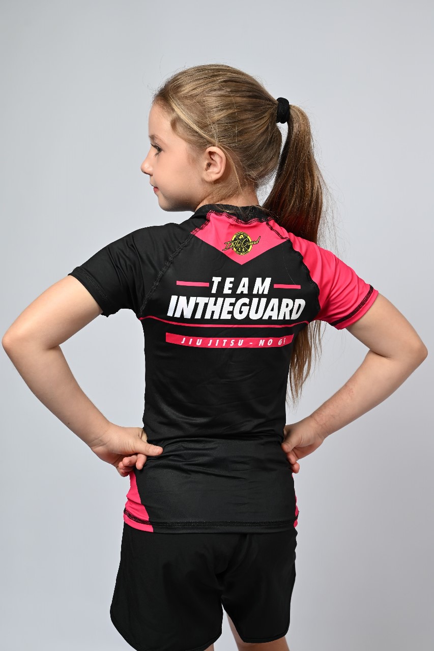 Rash Guard Infantil Feminina Team ITG Pink