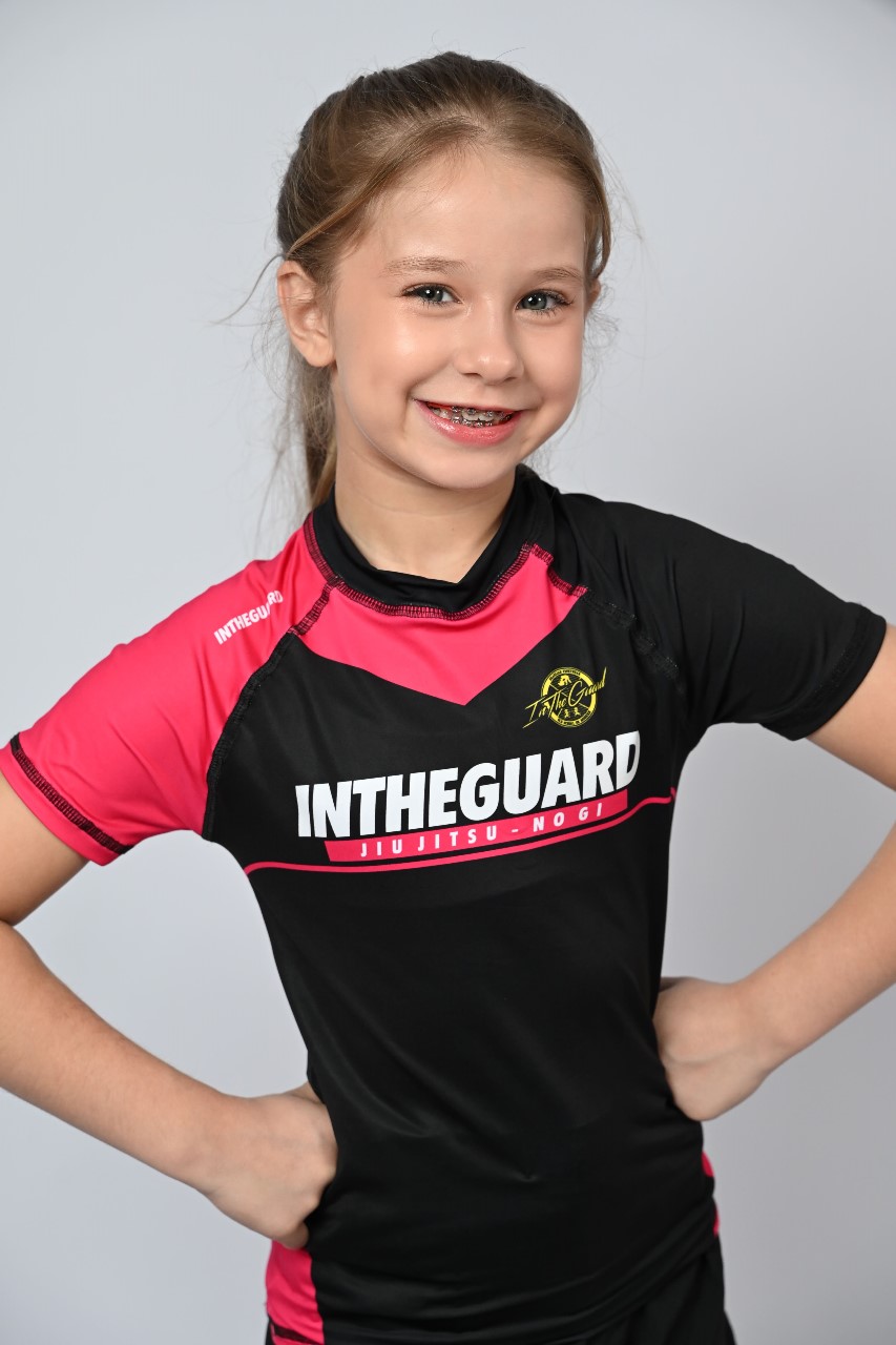 Rash Guard Infantil Feminina Team ITG Pink