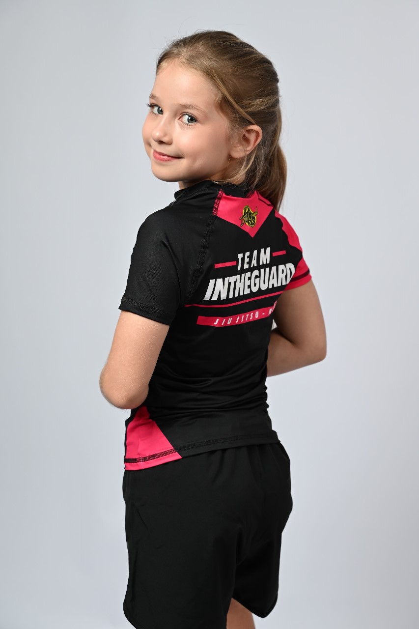 Rash Guard Infantil Feminina Team ITG Pink