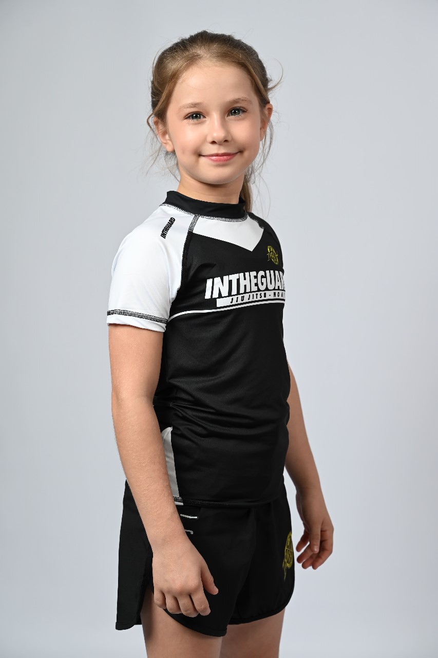 Rash Guard Infantil Feminina Team ITG Branca