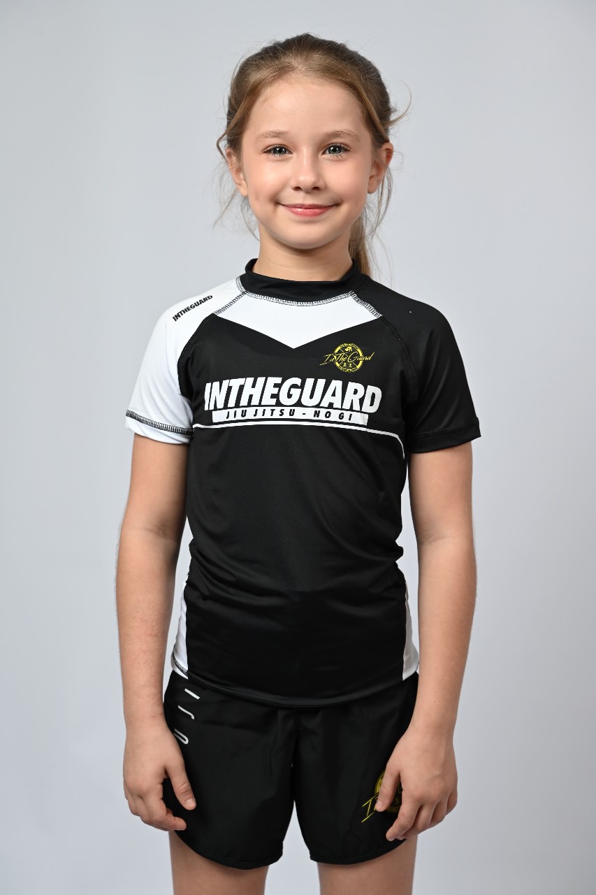 Rash Guard Infantil Feminina Team ITG Branca