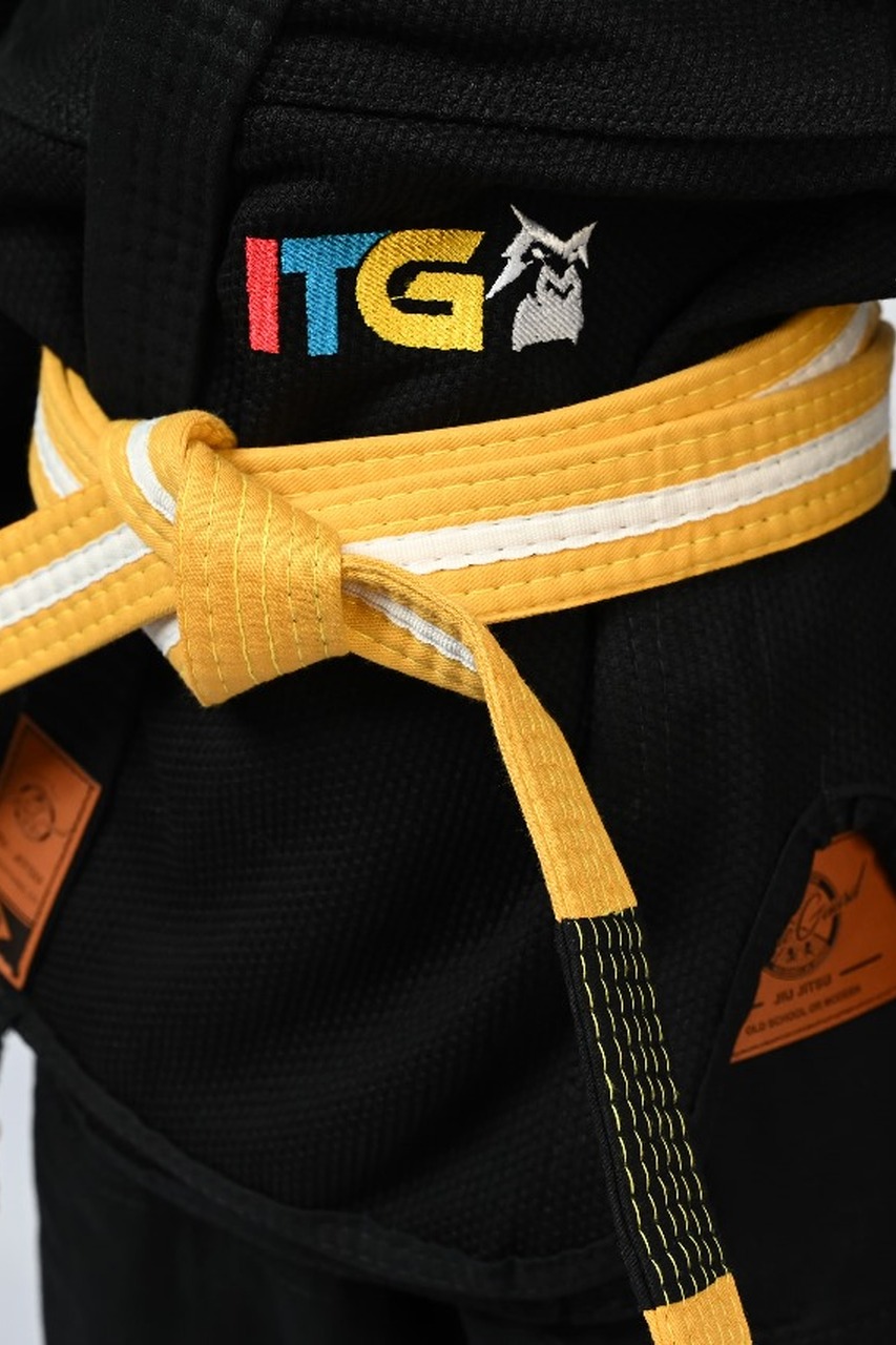 Kimono Infantil In The Guard Feminino Colors Preto