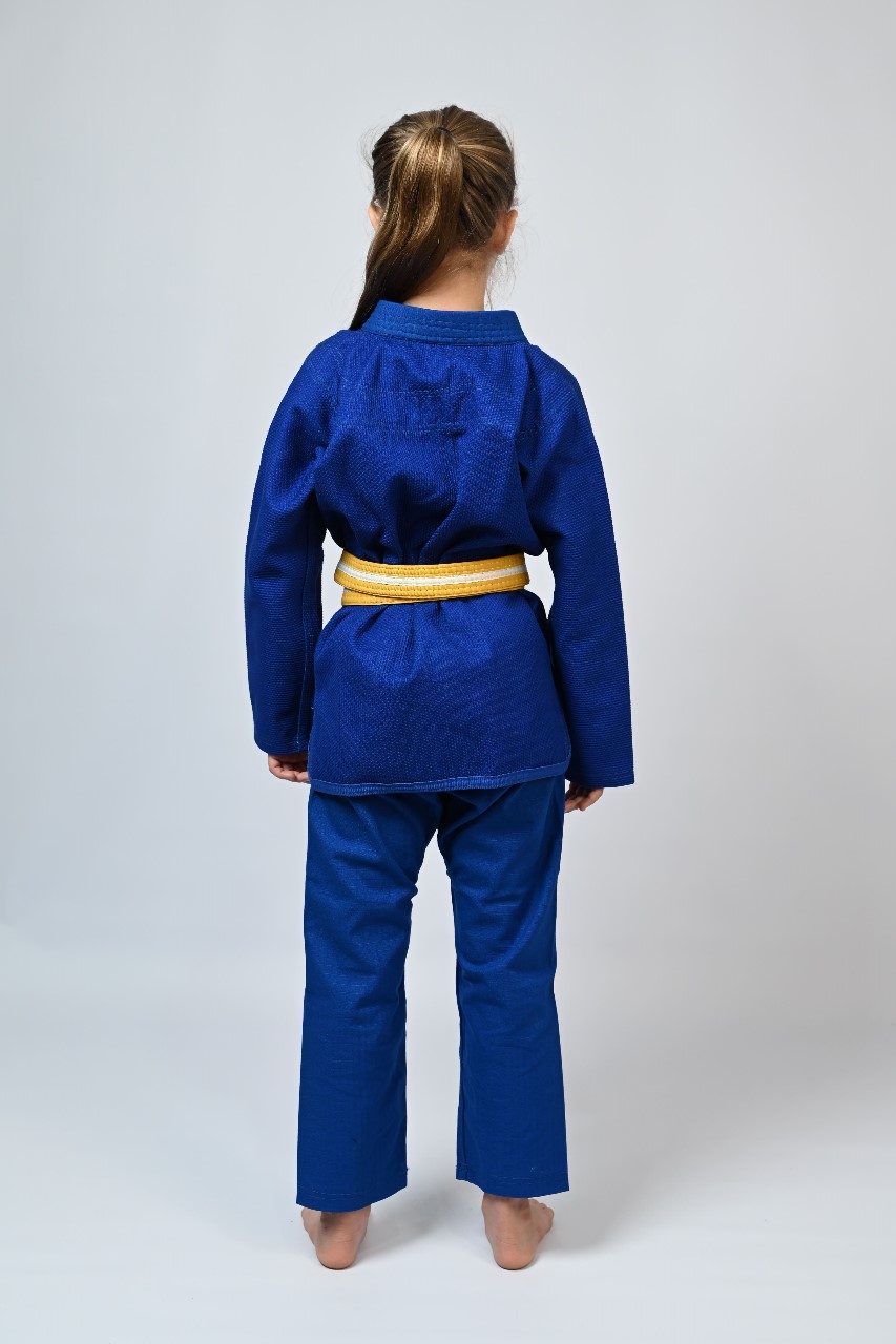 Kimono Infantil In The Guard Feminino Colors Azul