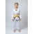 Kimono Infantil In The Guard Feminino Colors Branco