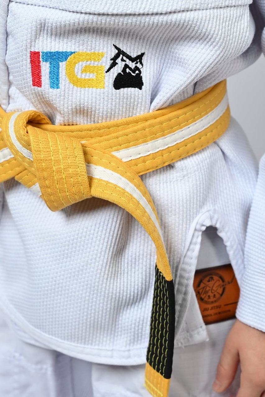 Kimono Infantil In The Guard Feminino Colors Branco