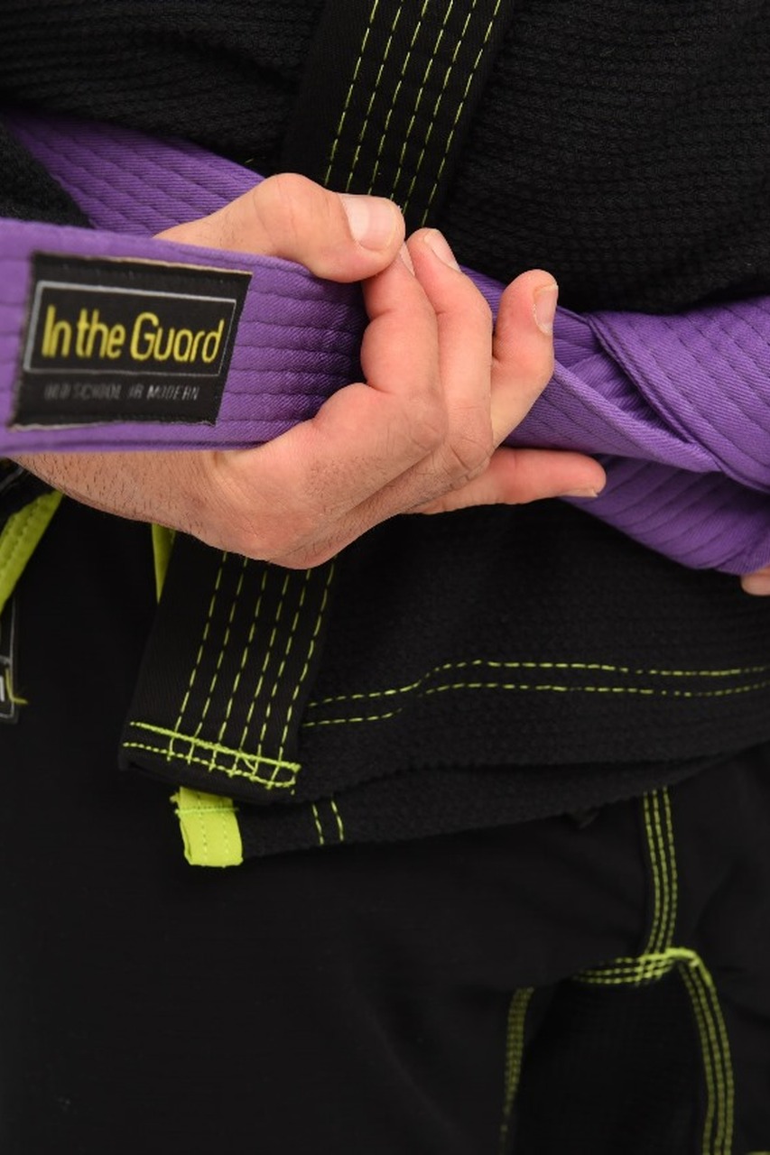 Faixa Jiu Jitsu Roxa