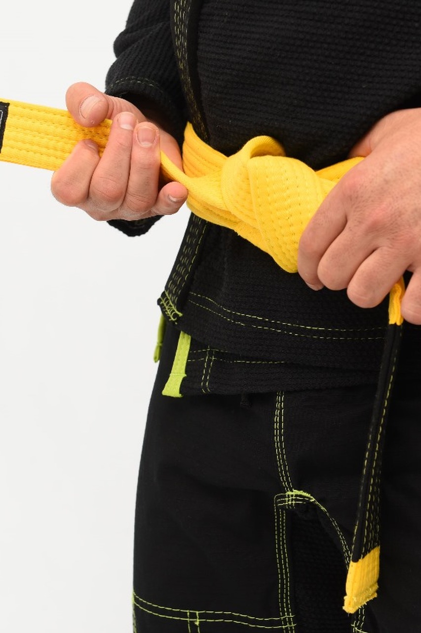 Faixa Jiu Jitsu Infantil Amarela