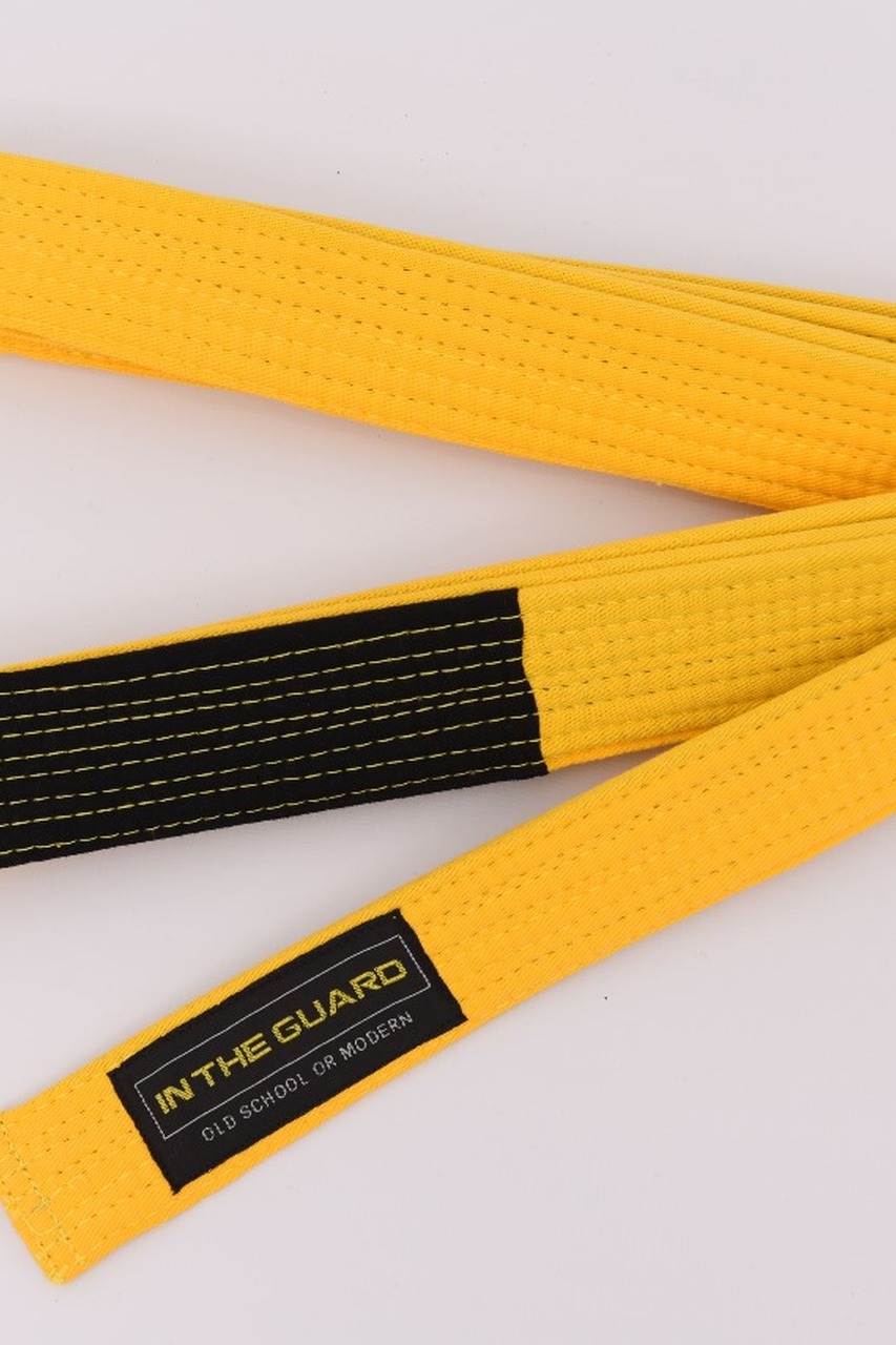 Faixa Jiu Jitsu Infantil Amarela
