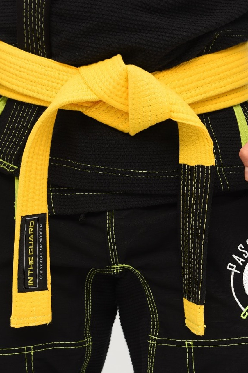 Faixa Jiu Jitsu Infantil Amarela