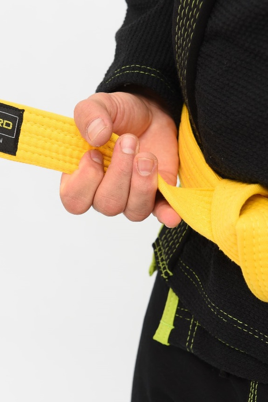 Faixa Jiu Jitsu Infantil Amarela