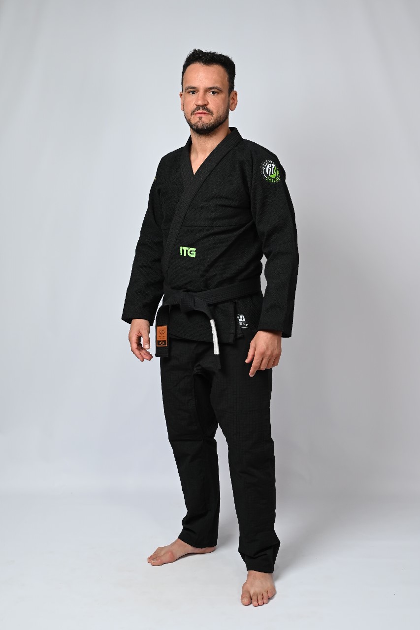Kimono In The Guard Classic Green 2025 Preto