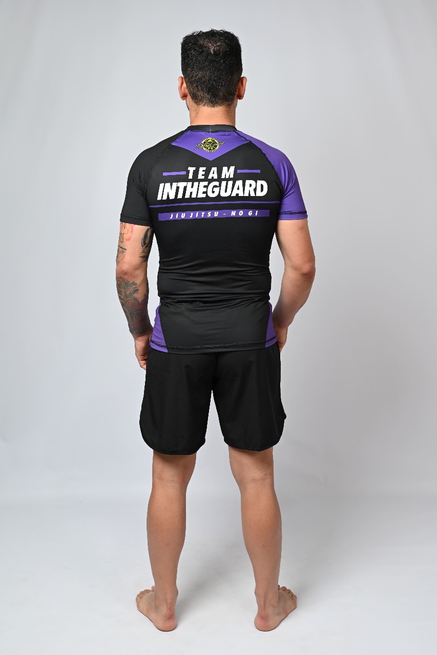 Rash Guard Masculina Team ITG Roxa