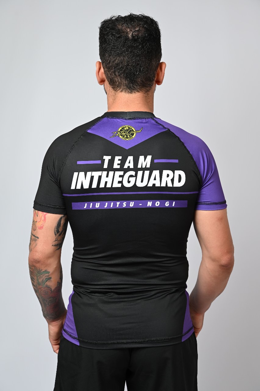 Rash Guard Masculina Team ITG Roxa