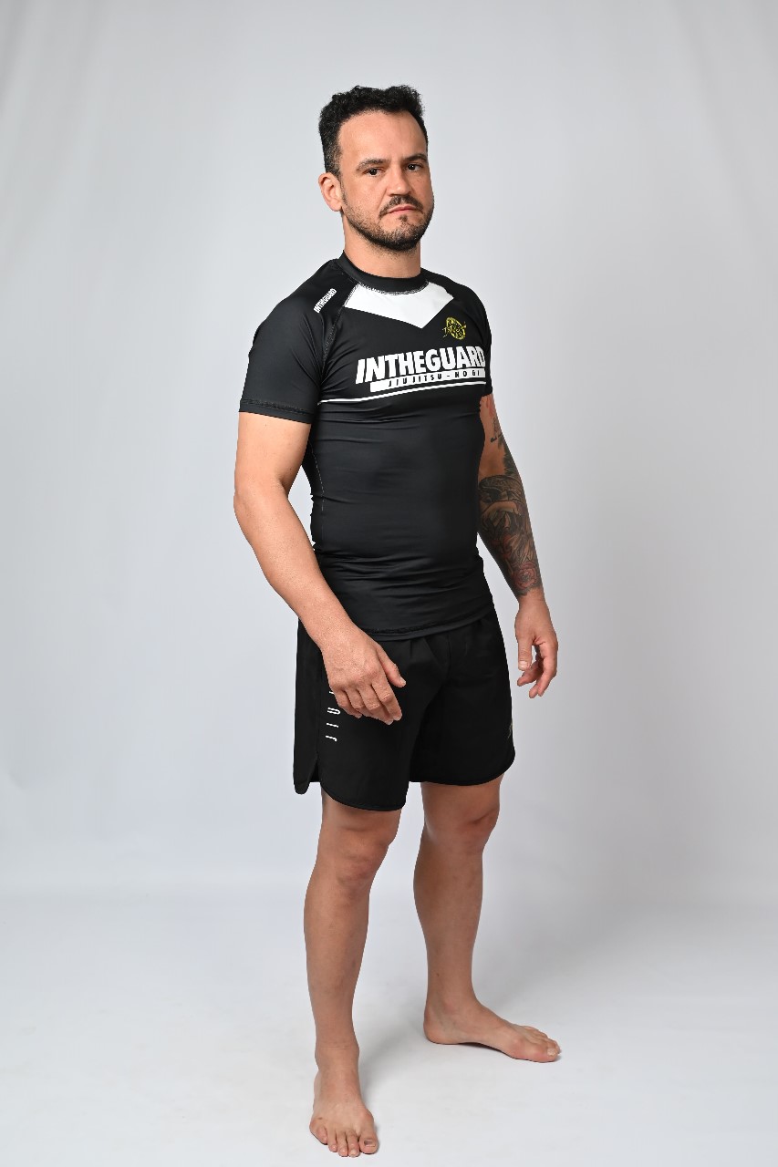Rash Guard Masculina Team ITG Preto