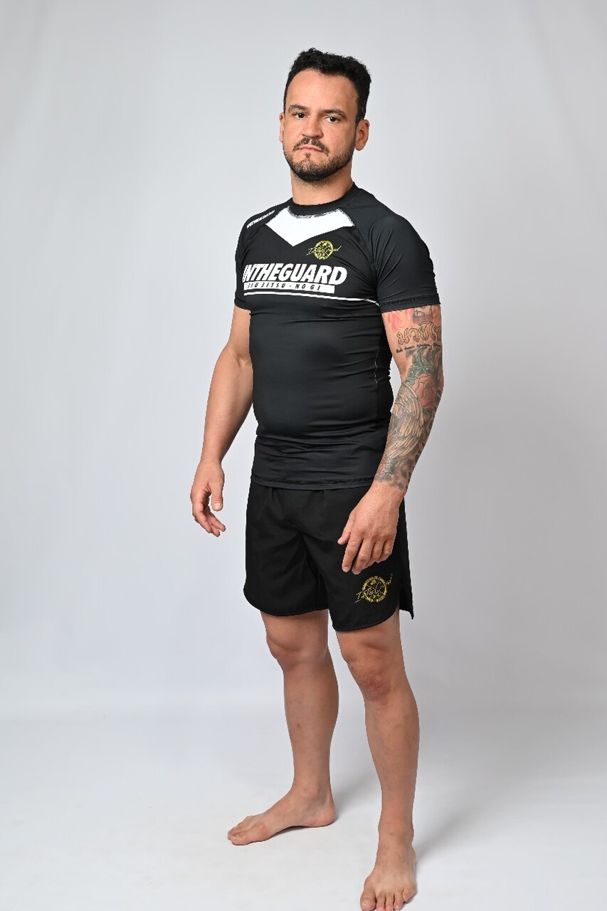 Rash Guard Masculina Team ITG Preto
