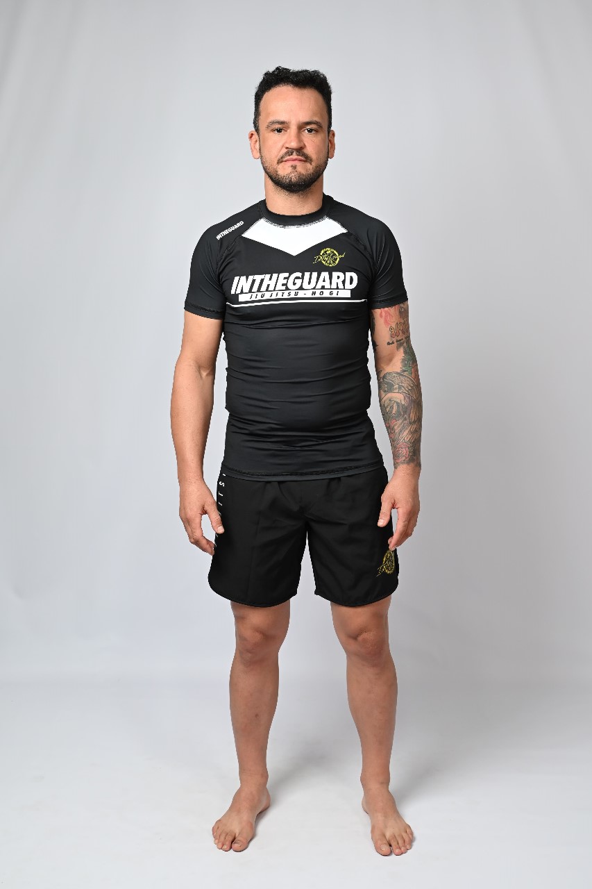 Rash Guard Masculina Team ITG Preto