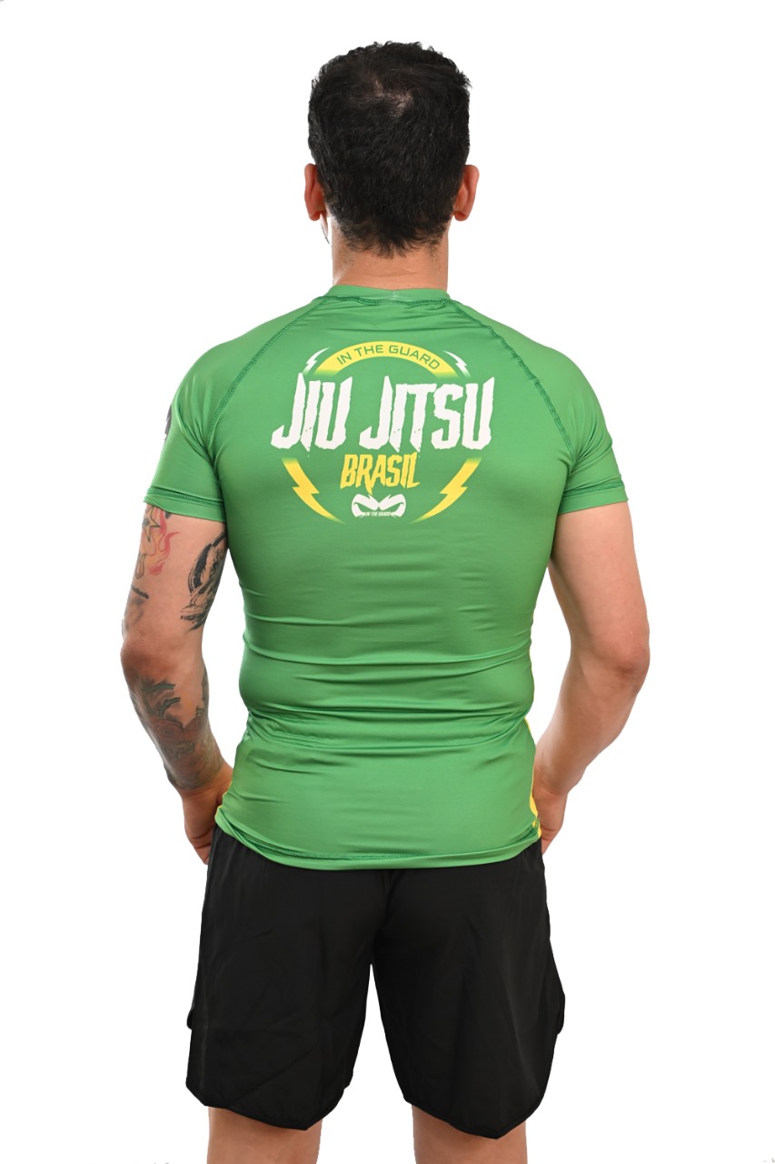 Rash Guard Masculina Seleção Amarelo