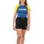 Rash Guard Feminina Brasil Azul