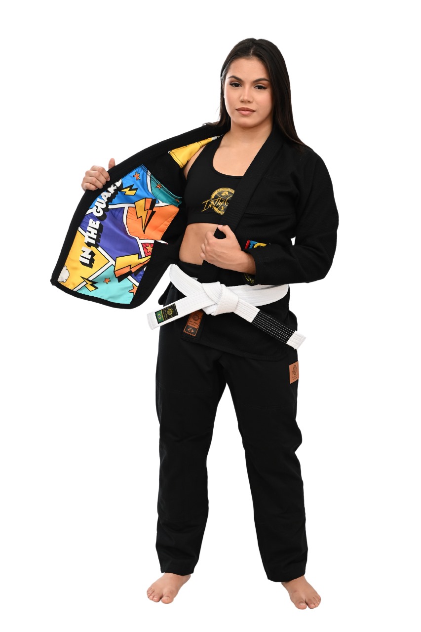 Kimono In The Guard Feminino Colors Preto