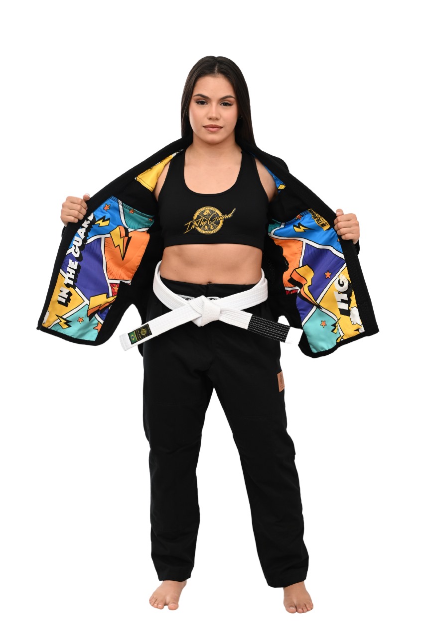 Kimono In The Guard Feminino Colors Preto