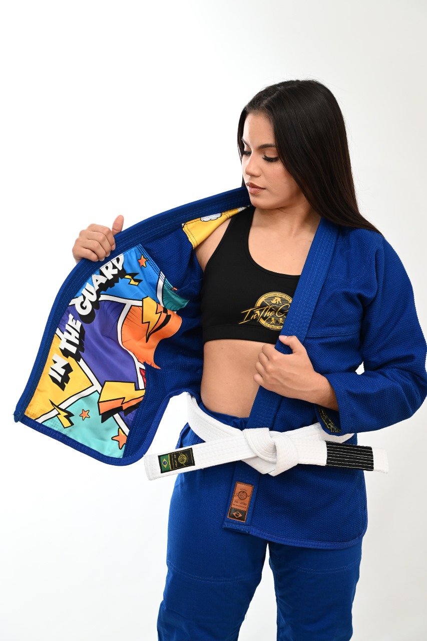 Kimono In The Guard Feminino Colors Azul