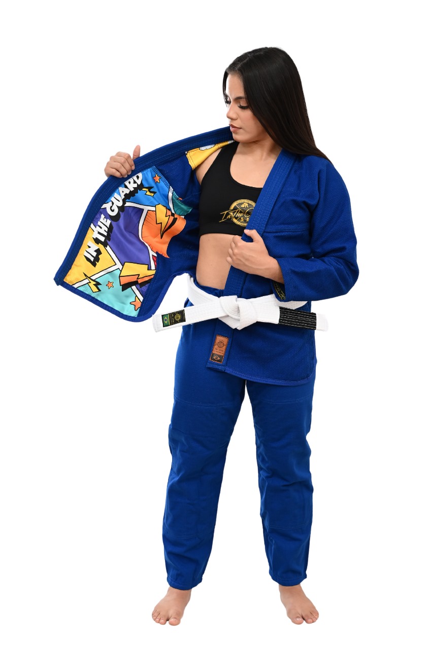Kimono In The Guard Feminino Colors Azul