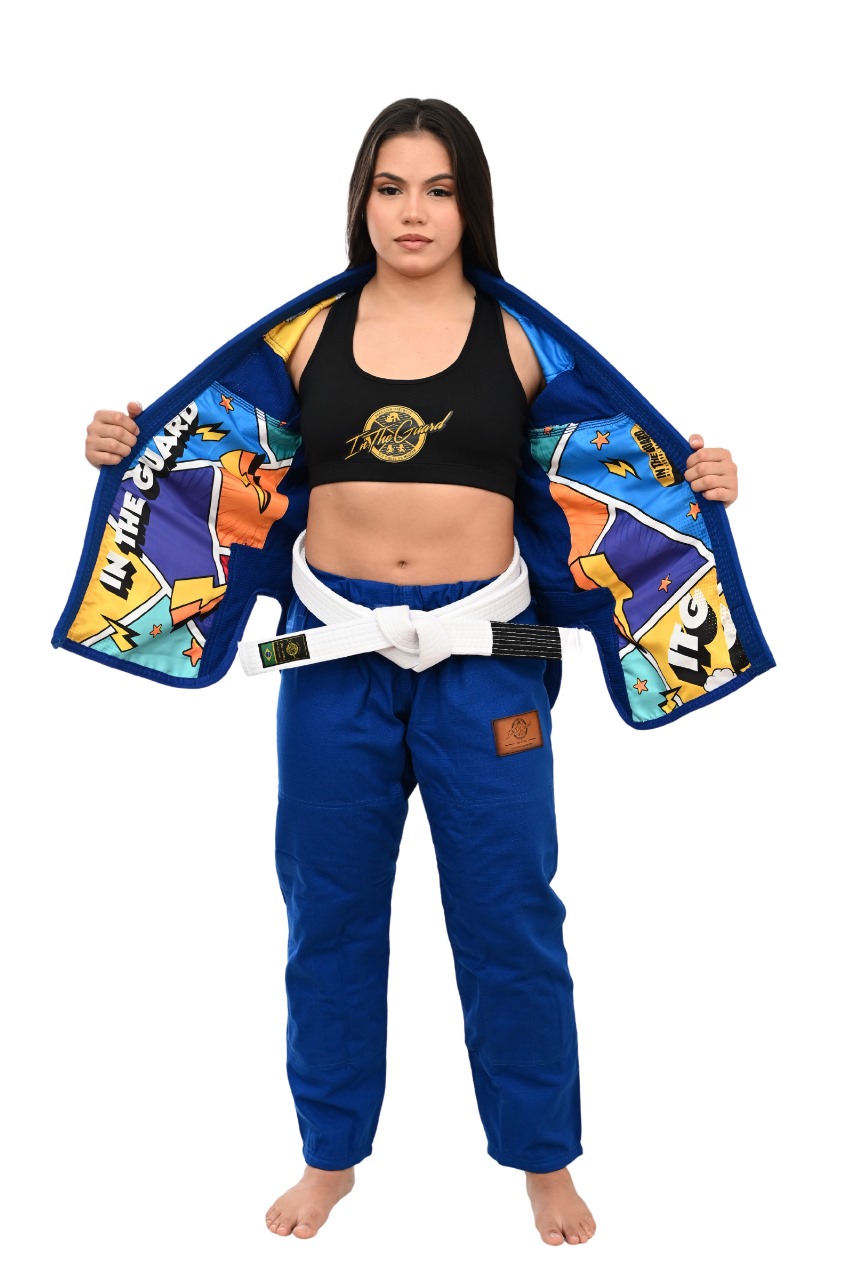 Kimono In The Guard Feminino Colors Azul