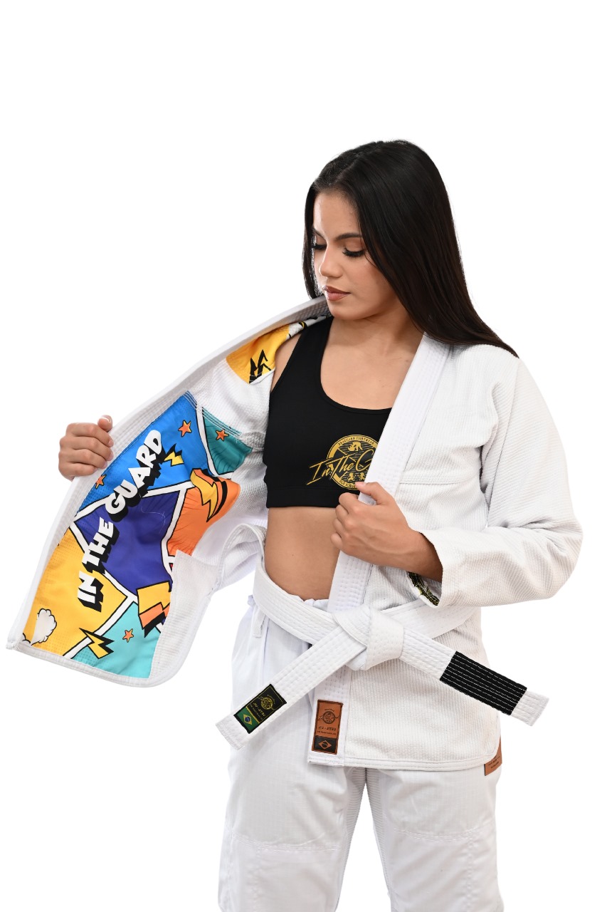 Kimono In The Guard Feminino Colors Branco