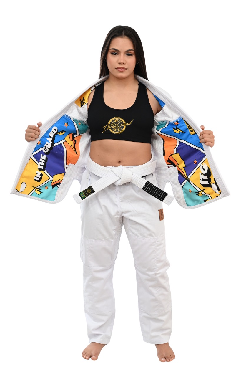 Kimono In The Guard Feminino Colors Branco