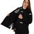 Kimono In The Guard Feminino Xadrez Preto