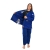 Kimono In The Guard Feminino Xadrez Azul