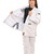 Kimono In The Guard Feminino Xadrez Branco