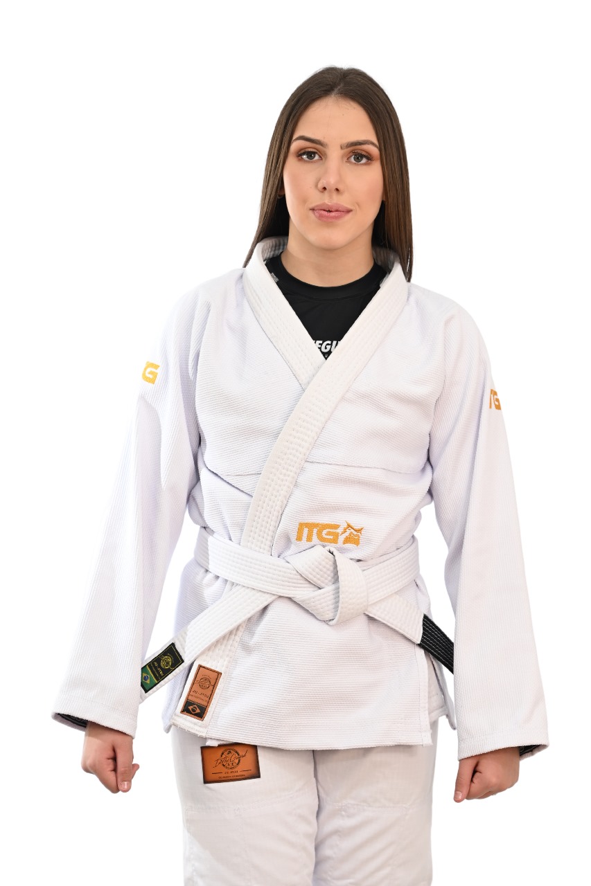 Kimono In The Guard Feminino Gold Branco