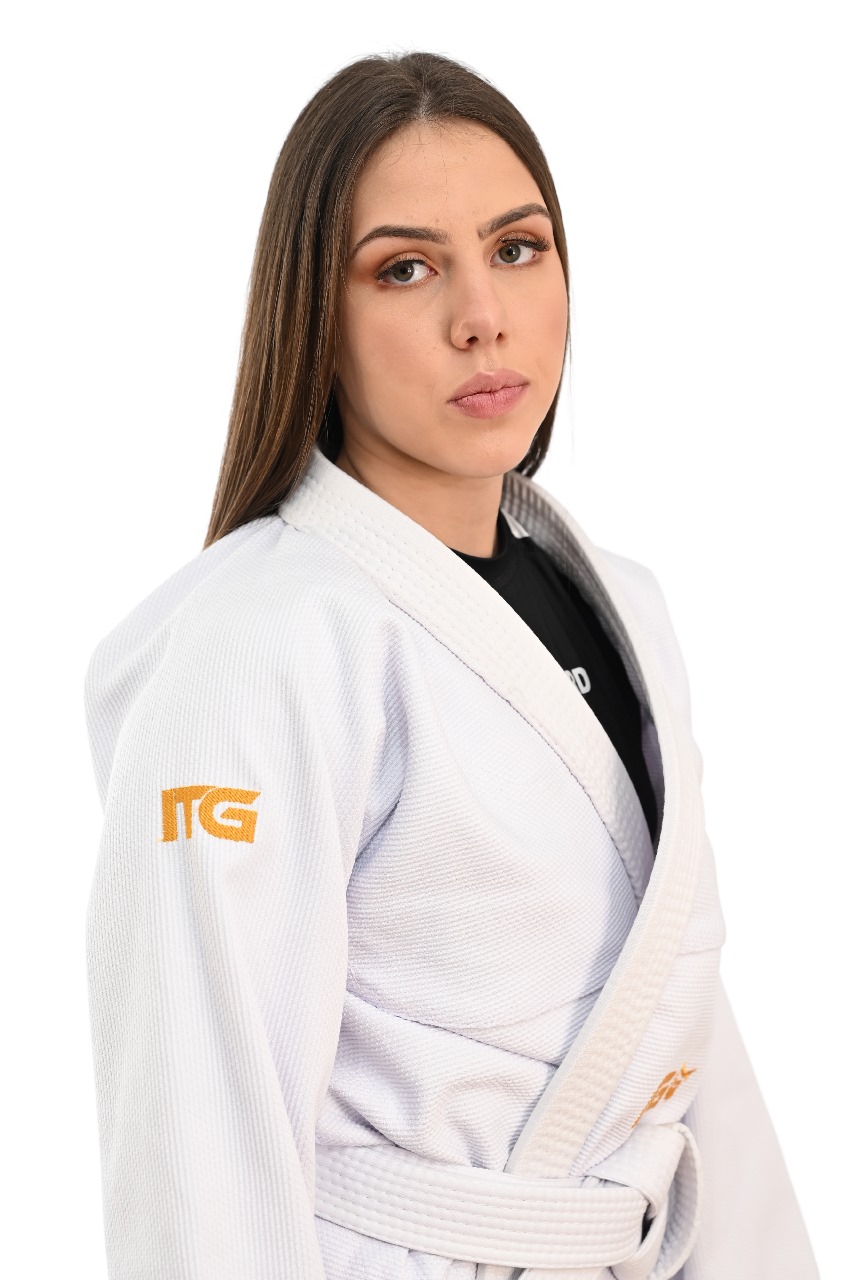 Kimono In The Guard Feminino Gold Branco