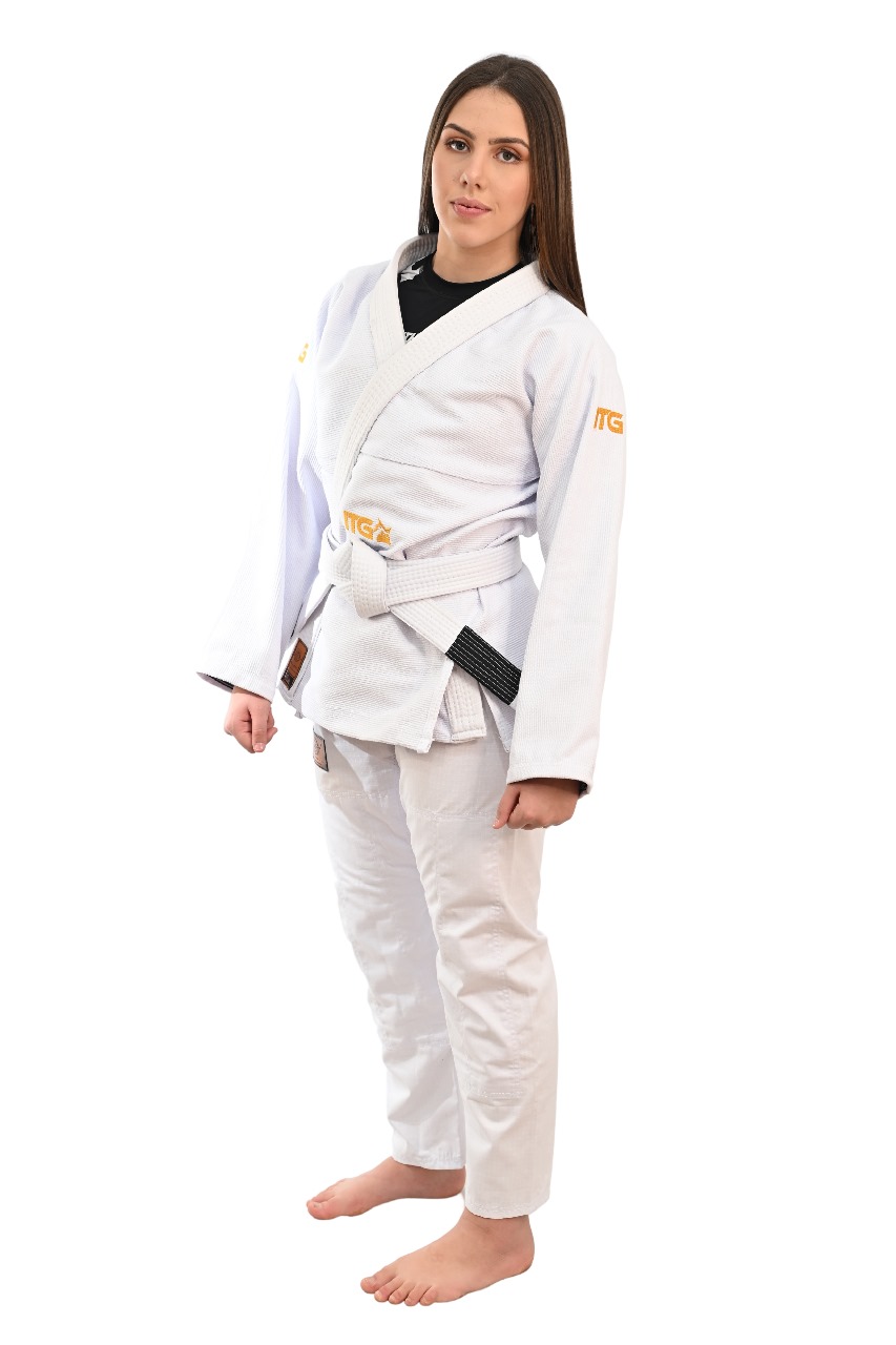 Kimono In The Guard Feminino Gold Branco