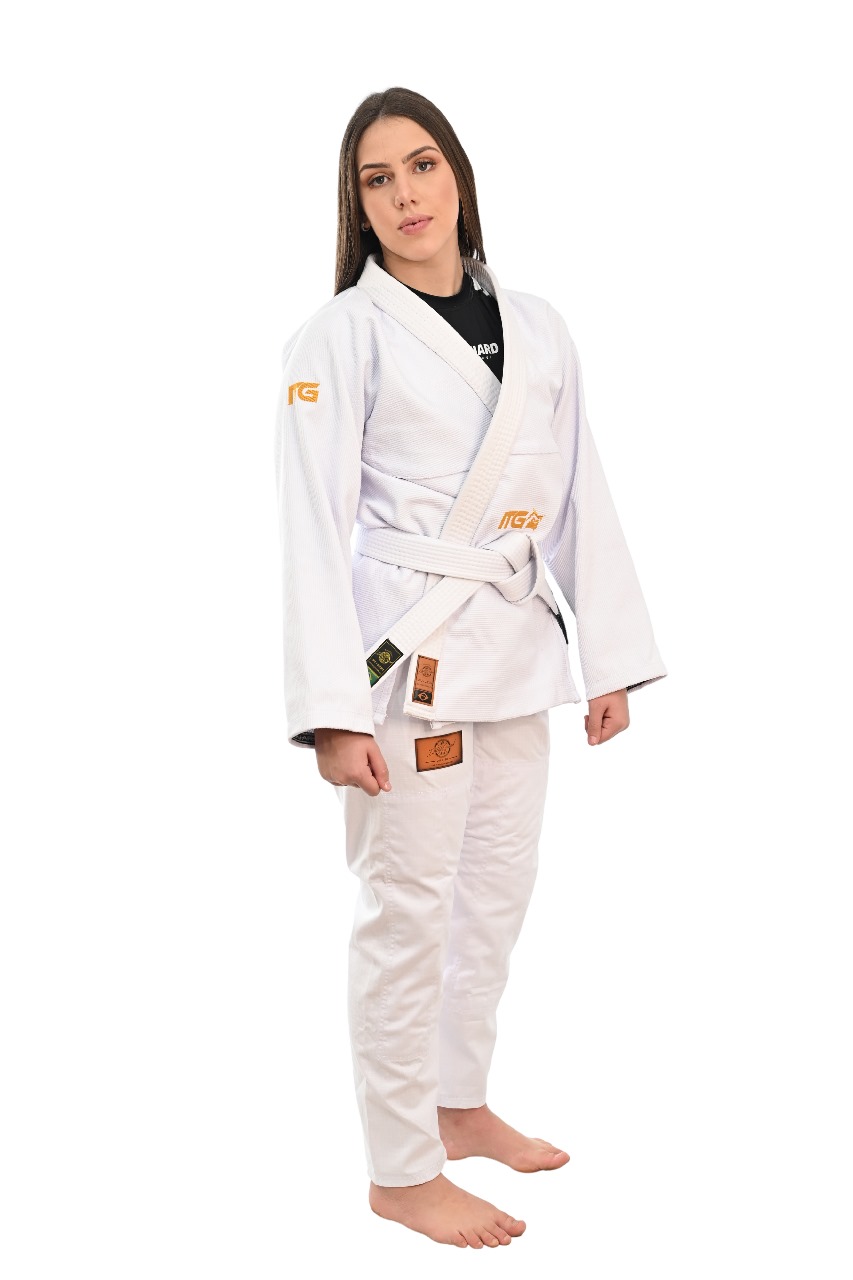 Kimono In The Guard Feminino Gold Branco
