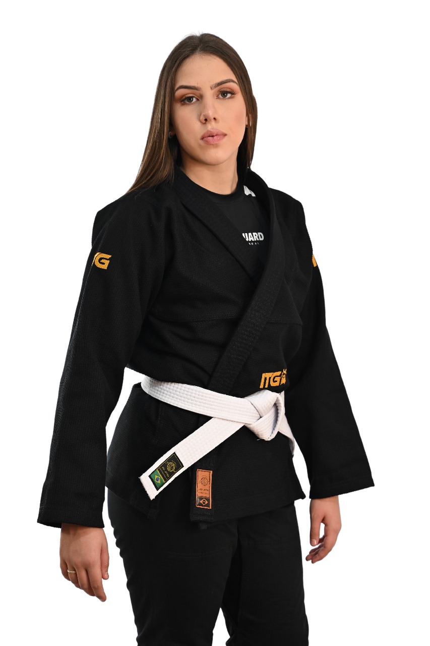 Kimono In The Guard Feminino Gold Preto